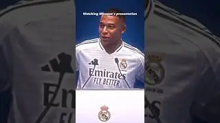 Mbappe Real Madrid Presentation Remind Me Of Ronaldo 🤍🥺 Mbappe Love Ronaldo #shorts #football #viral