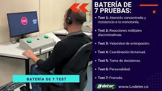 LND 100 R Colombia - Equipo Psicosensométrico en red