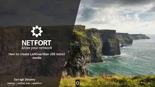 How to create LANGuardian USB install media