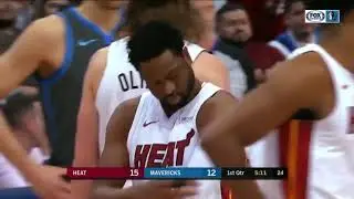 Dwanye Wade & Dirk Nowitzki Get Standing Ovation in Dallas