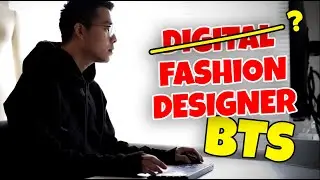 Digital Fashion Designer creates one-off physical dress using the latest 3D, digital and AI tech!