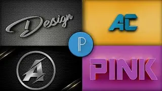 How to edit 3d name poster in Pixellab | Step by step in 2 minutes