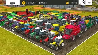 $1000000 All Vehicles Purchased In Fs18 | Fs18 Multiplayer | Timelapse |