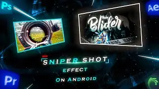 🌟🌟 CREATE SNIPER SHOT EFFECT IN ALIGHT MOTION !! FREE XML FILE PRESET !! PANTHER YT !! ♥️♥️