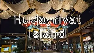 Night Life in an Island - Hudayriyat Island