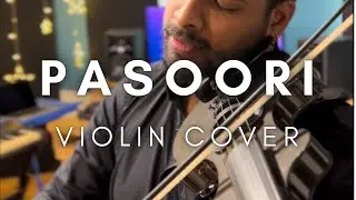 Pasoori In Violin | Binesh Babu