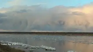 Коротко о речке. 30 апреля 2021г. Печора.