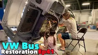 VW Bus Restoration - Episode 41 - Bob Ross | MicBergsma