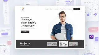 Create Awesome Website Design Using Pixso   Web Design Tutorial