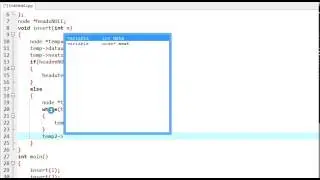 How to insert a node at end of linked list C++ program