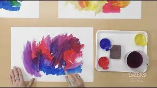 Short Art Lessons for Kids - Mixing Purple - Let’s Learn