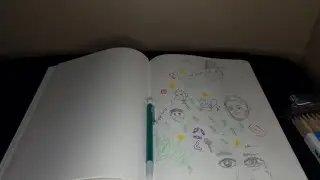 ASMR| Draw/Sketch With Me! ✍️ (Soft Spoken)
