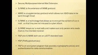 S MIME