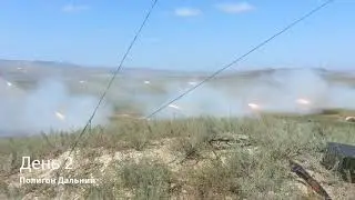 Дагестан, стрельбы залпом, полигон Дальний, 1 реабатр