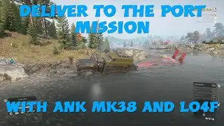 SnowRunner Deliver To The Port Mission With ANK MK38 And Lo4f