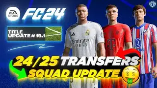 24/25 Transfers Squad Update V3 For FC 24 (New Managers - Players - Transfers - Promoted Teams)