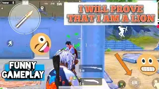 🤣I will prove that I am a lion 😂 funny gameplay in bgmi #bgmi #trendingvideo