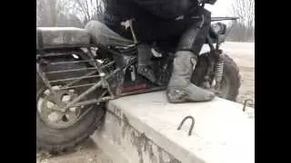 Перелезет или нет? ROKON TRAIL-BREAKER III - МОТОВЕЗДЕХОД Рокон - NONSTOP!!!
