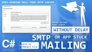 How to Send Mail Without App Stuck or Delay in C# .Net