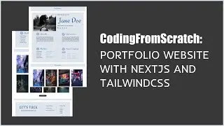 Portfolio Website with Next JS & Tailwind CSS