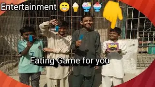 game show ! blue ice cream ! ! enjoy blue ice #gameshowsyedjunaid 1622