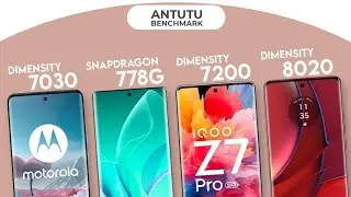 Dimensity 7030 Vs Snapdragon 778G Vs Dimensity 7200 Vs Dimensity 8020 | Antutu Score