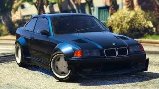 GTA 5 покатушки на BMW M3 под NF Green Lights