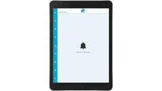 Moodle Mobile custom branding on an iPad