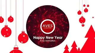 Happy New Year 2023 | Happy New year Motion Graphics  | After Effects | Aves Animation