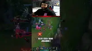 GOD BOLHA NAMI⭕ SE INSCREVE ⭕#leagueoflegends #fy #twitch #fy #viralreels #gameplay #bot #pain