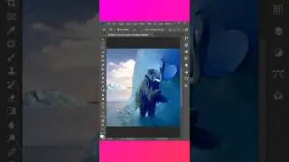 Blend different layers in Photoshop #shorts