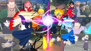 All New Naruto Next Generations DLC Ultimate Jutsu | Naruto Storm 4: Road to Boruto Nintendo Switch