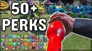 Plants vs CoD Zombies with 50+ PERKS! (200K SUB SPECIAL)
