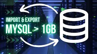 Quick Guide :  Pag-import at Pag-export ng Malalaking SQL Files