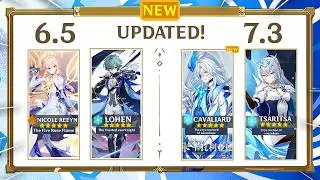 JUST IN! UPDATED 6.6 - 7.3 BANNERS & RERUNS - Genshin Impact