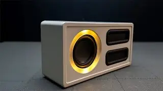 I Built This Tiny Speaker — It Glows and Sounds Amazing!