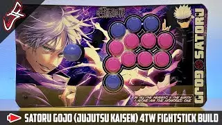 Satoru Gojo (Jujutsu Kaisen) Live !4TW Fightstick Build
