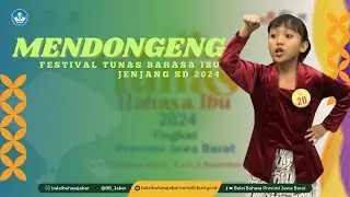 Pemenang I Mendongeng Kategori Putri Jenjang SD, FTBI Jawa Barat  2024