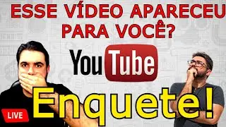 Este vídeo chegou até você? ENQUETE