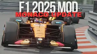 Assetto Corsa F1 2025 Mod – NEW McLaren Monaco Livery! Piastri’s INSANE Lap in v1.9 Update