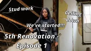 Renovation Vlog 1 | Office to Residential Conversion // THE WORK HAS STARTED!!