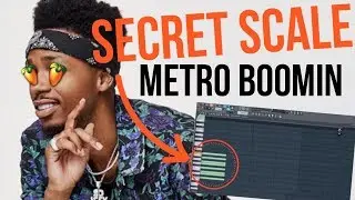 METRO BOOMIN USES THIS SECRET SCALE | IN UNDER 3 MINS  | FL Studio 12 Tutorial
