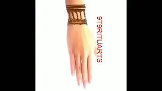very easy back hand mehndi design/stylish Women's mehndi designs/mehndi ki design/easy mehndi design