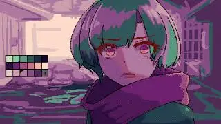 zutomayo fanart speedpaint 正しくなれない pixelart