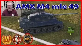 World Of Tanks AMX M4 mle 49 L Ace Tanker Gameplay