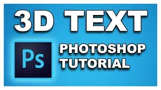 Repeated 3d Text Effect | Photoshop 2020 Tutorial