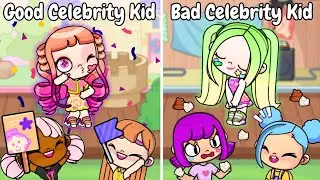 Good Vs Bad Celebrity Kid 😇😈👧✨ | Toca Boca | Avatar Story