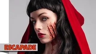 Deadly Red Riding Hood Makeup Tutorial - Halloween Makeup Ideas