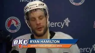 Ryan Hamilton on Being Named Barons Captain
