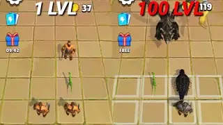 Merge Master Game -Merge Master Monster Fusion-Elden Warrior-Blue Monster-Dinosaur Mod-(Max Level)